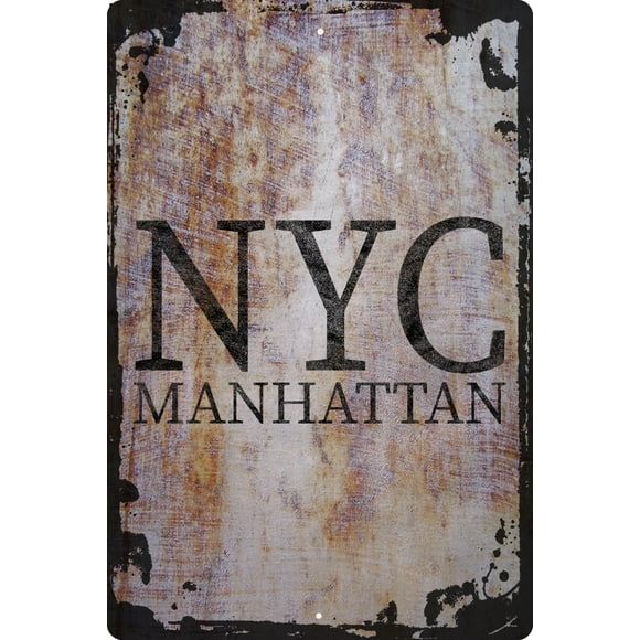 Flat Canvas Wall Art Print NYC Manhattan city represent home Decorative Art Wall Decor Funny Gift