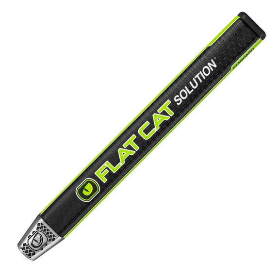 Flat Cat Solution Weighted Golf Putter Grip, Standard Size – Stabilizes Stroke & Improves Accuracy