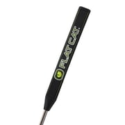Flat Cat Tak Golf Putter Grip   Standard Size, Flat 1 Design with TRU Alignment, Tacky Rubber Feel