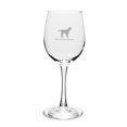 thumbnail image 1 of Flat-Coated Retriever 12 oz Classic White Wine Glass, 1 of 1