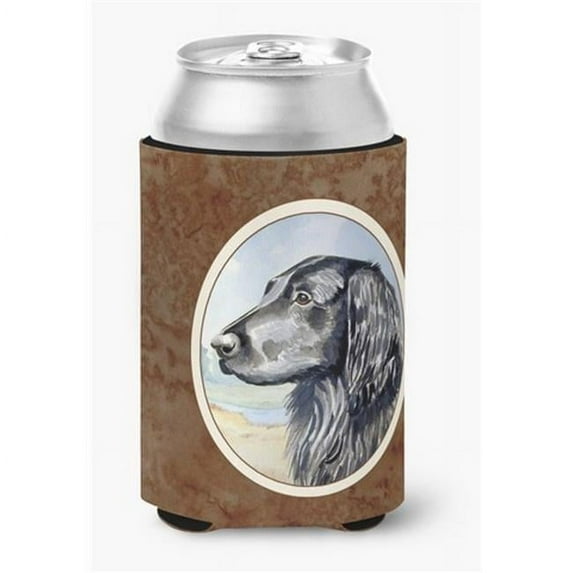 Flat Coated Retriever Can or Bottle Hugger, 0.25 x 4 x 5.5 in.