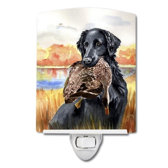 Flat Coated Retriever Ceramic Night Light