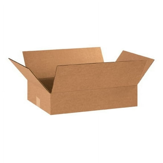 20 x 12 x 4" ECT-32 25 Pack Kraft Corrugated Boxes