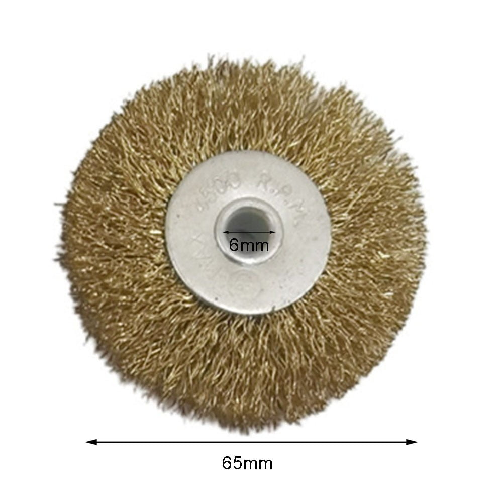 Flat Crimped Stainless Steel Wire Wheel Brush for Angle Grinder
