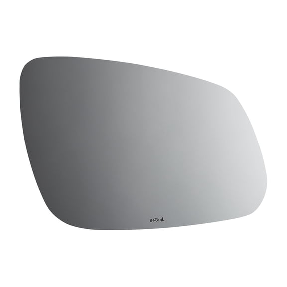 Flat Driver Side Flat Replacement Mirror Glass for 16-18 Chevrolet Spark W/O Baking Plate