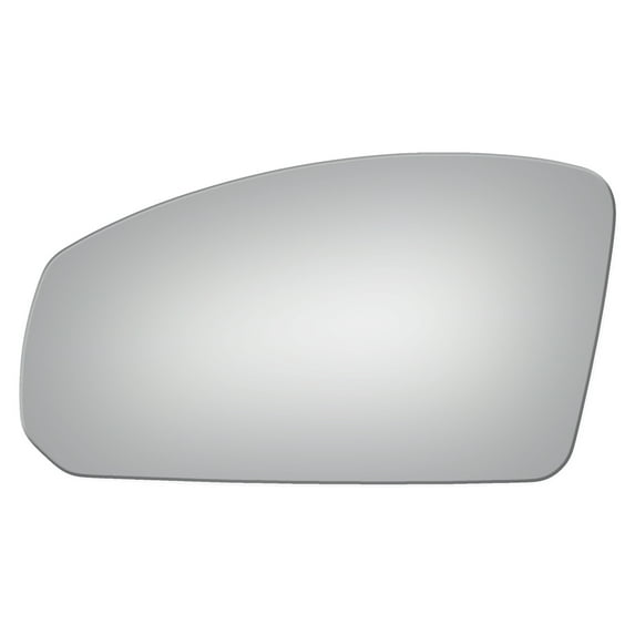 Flat Driver Side Manual Replacement Mirror Glass Fits 2003-2007 Infiniti G35 W/O Baking Plate