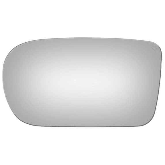 Flat Driver Side Manual Replacement Mirror Glass for 1995-1998 Mazda Protege W/O Baking Plate