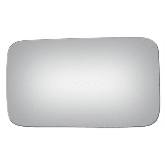 Flat Driver Side Manual Replacement Mirror Glass for 87-90 Nissan Sentra W/O Baking Plate