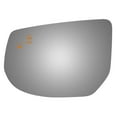 thumbnail image 1 of Flat Driver Side Power Replacement Mirror Glass for 13-17 Cadillac XTS W/O Baking Plate, 1 of 3