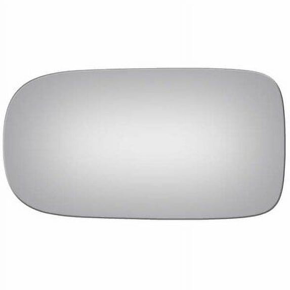 Flat Driver Side Power Replacement Mirror Glass for 98-03 Jaguar Vanden Plas W/O Baking Plate