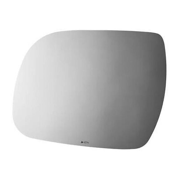 Flat Driver Side Replacement Door Mirror Glass for 2011-14 Toyota Sienna W/O Baking Plate