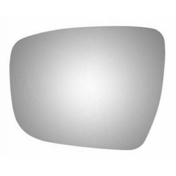 Flat Driver Side Replacement Mirror Glass for 17-19 NISSAN ROGUE SPORT W/O Baking Plate