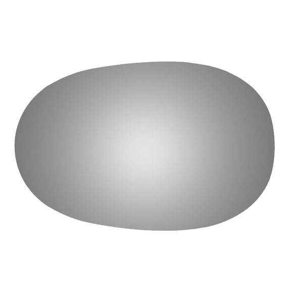 Flat Driver Side Replacement Mirror Glass for 1994-1997 Mazda Miata W/O Baking Plate