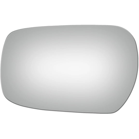 Flat Driver Side Replacement Mirror Glass for 1997-1998 Infiniti Q45 W/O Baking Plate