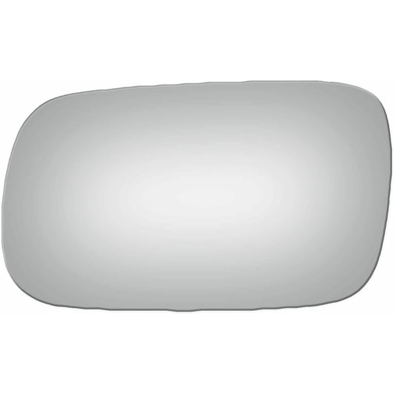 Flat Driver Side Replacement Mirror Glass for 1998-2002 Subaru Forester W/O Baking Plate