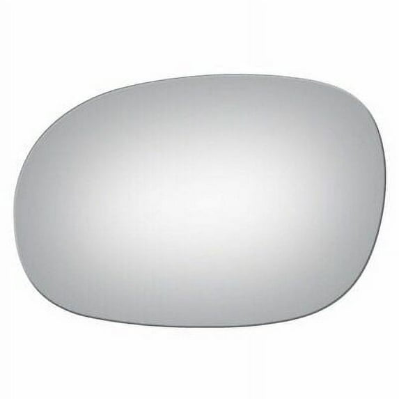 Flat Driver Side Replacement Mirror Glass for 1999-2004 Chrysler 300M Burco 2845 W/O Baking Plate