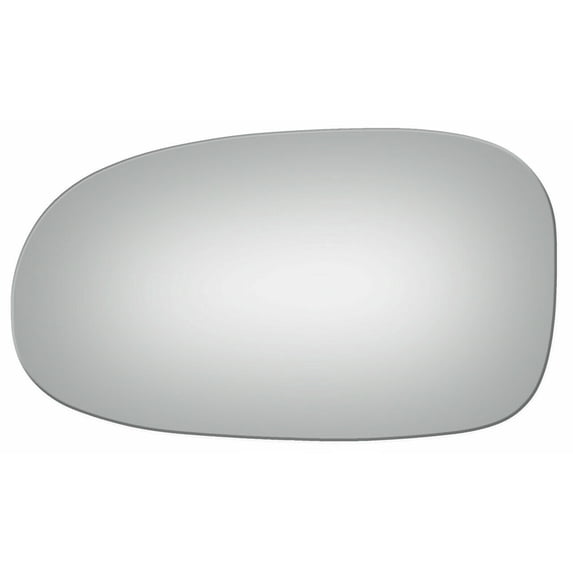 Flat Driver Side Replacement Mirror Glass for 2001-2006 Chrysler Sebring W/O Baking Plate