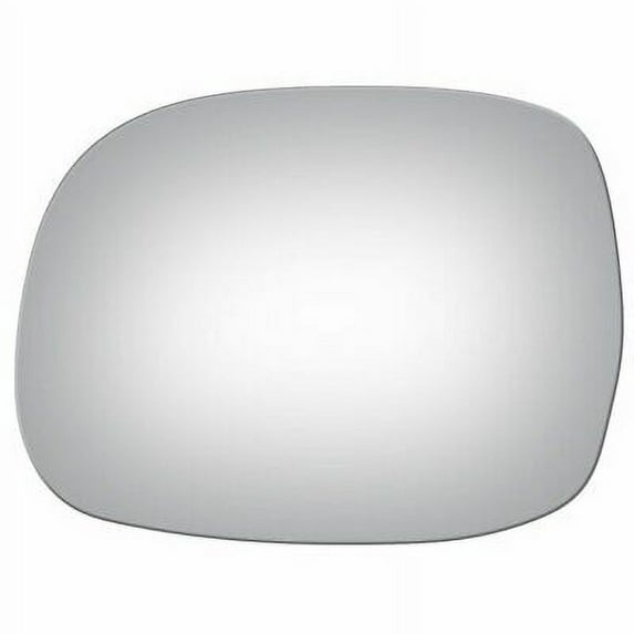 Flat Driver Side Replacement Mirror Glass for 2001-2007 Toyota Sequoia W/O Baking Plate