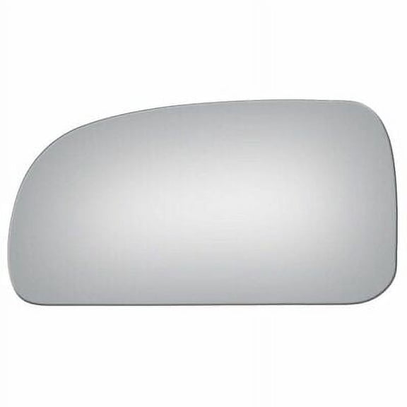 Flat Driver Side Replacement Mirror Glass for 2004-2007 Buick Rainier W/O Baking Plate