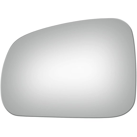 Flat Driver Side Replacement Mirror Glass for 2005-2008 Pontiac Grand W/O Baking Plate