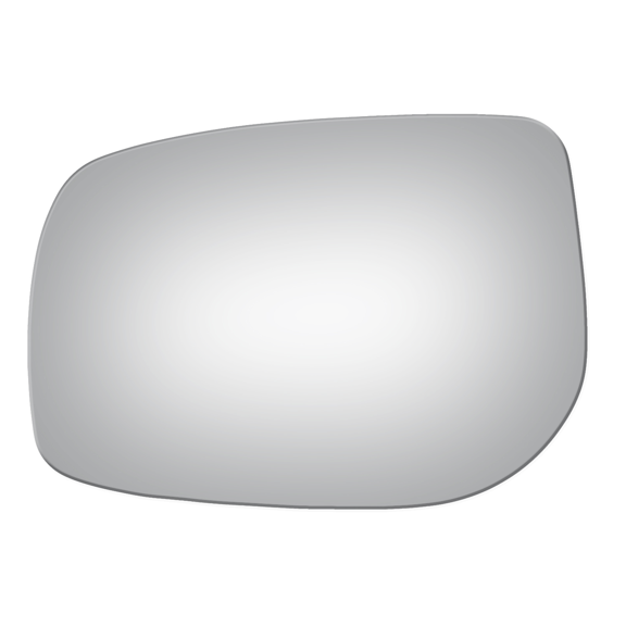 Flat Driver Side Replacement Mirror Glass for 2008-2015 Scion Xb W/O Baking Plate