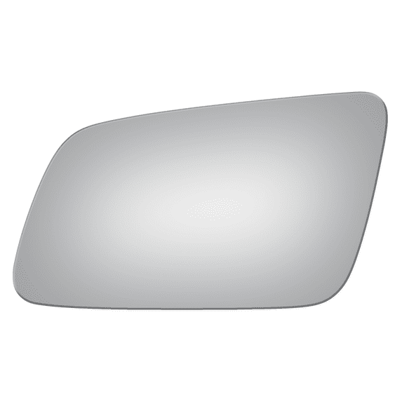 Flat Driver Side Replacement Mirror Glass for 2011-2013 CHEVROLET CAPRICE W/O Baking Plate