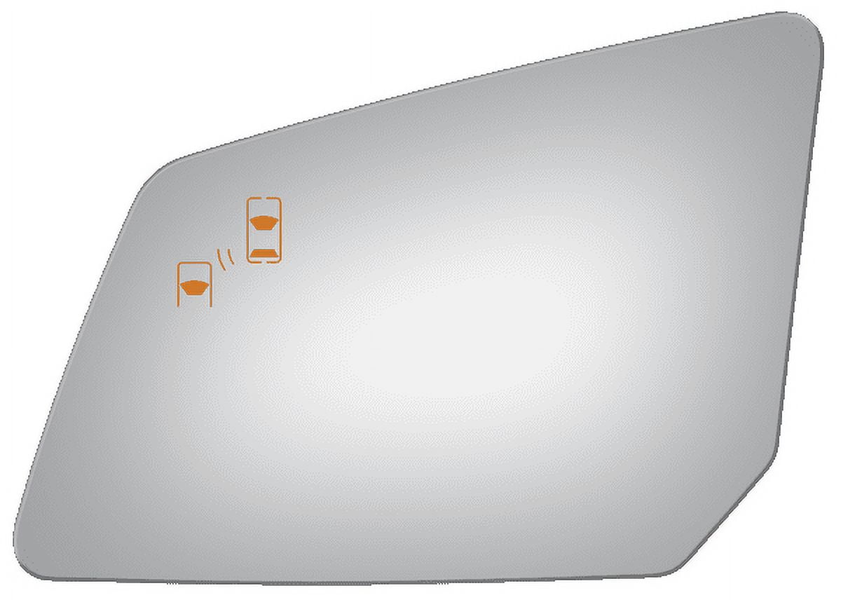 Flat Driver Side Replacement Mirror Glass for 20132017 Chevrolet
