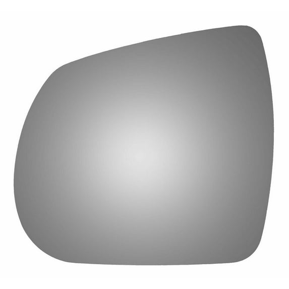 Flat Driver Side Replacement Mirror Glass for 2015-2017 Infiniti Qx50 W/O Baking Plate