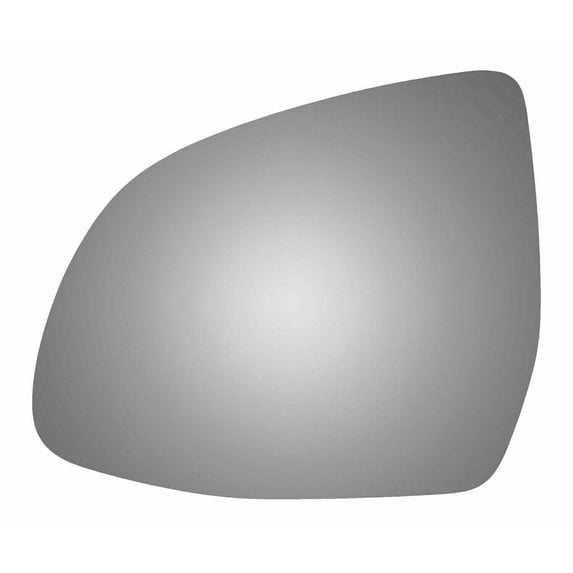 Flat Driver Side Replacement Mirror Glass for 2015-2019 Bmw X6 W/O Baking Plate
