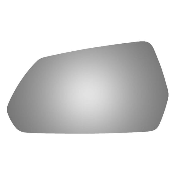 Flat Driver Side Replacement Mirror Glass for 2016-2019 Chevrolet Camaro W/O Baking Plate