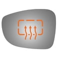 thumbnail image 1 of Flat Driver Side Replacement Mirror Glass for 2017 Chrysler Pacifica W/O Baking Plate, 1 of 2