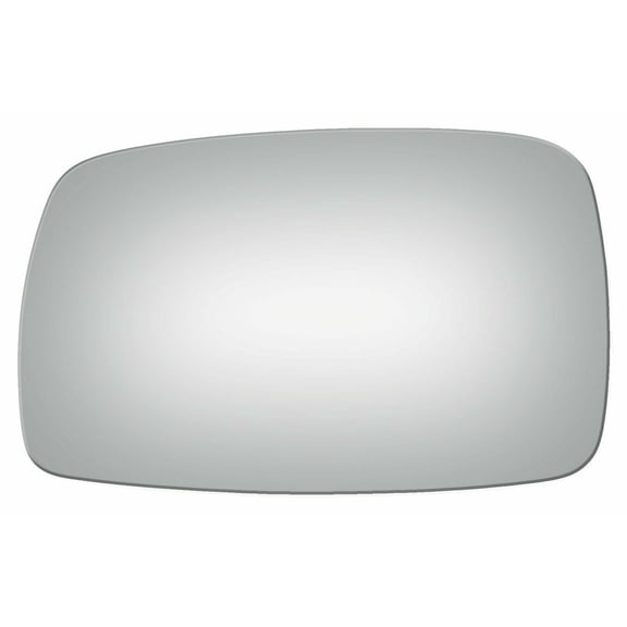 Flat Driver Side Replacement Mirror Glass for 90-95 VW Corrado W/O Baking Plate