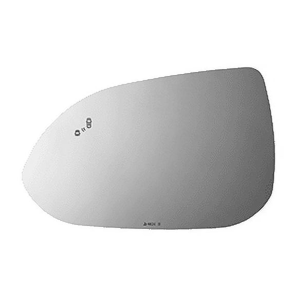 Flat Driver Side Replacement Mirror Glass for Genesis G90 2019-2022 W/O Baking Plate