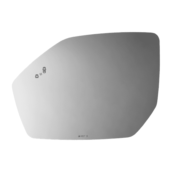 Flat Driver Side Replacement Mirror Glass for Hyundai Palisade 2020-2022 W/O Baking Plate