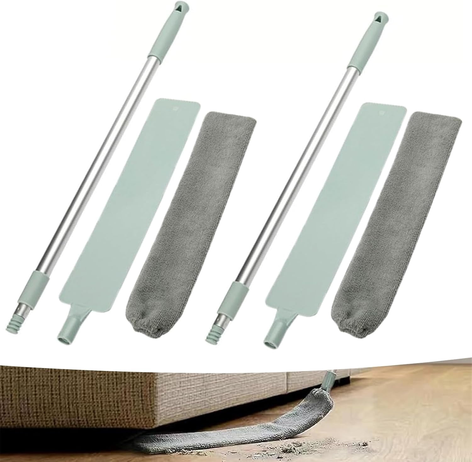 Flat Duster, Duster for Blinds with Bendable & Removable Head ...