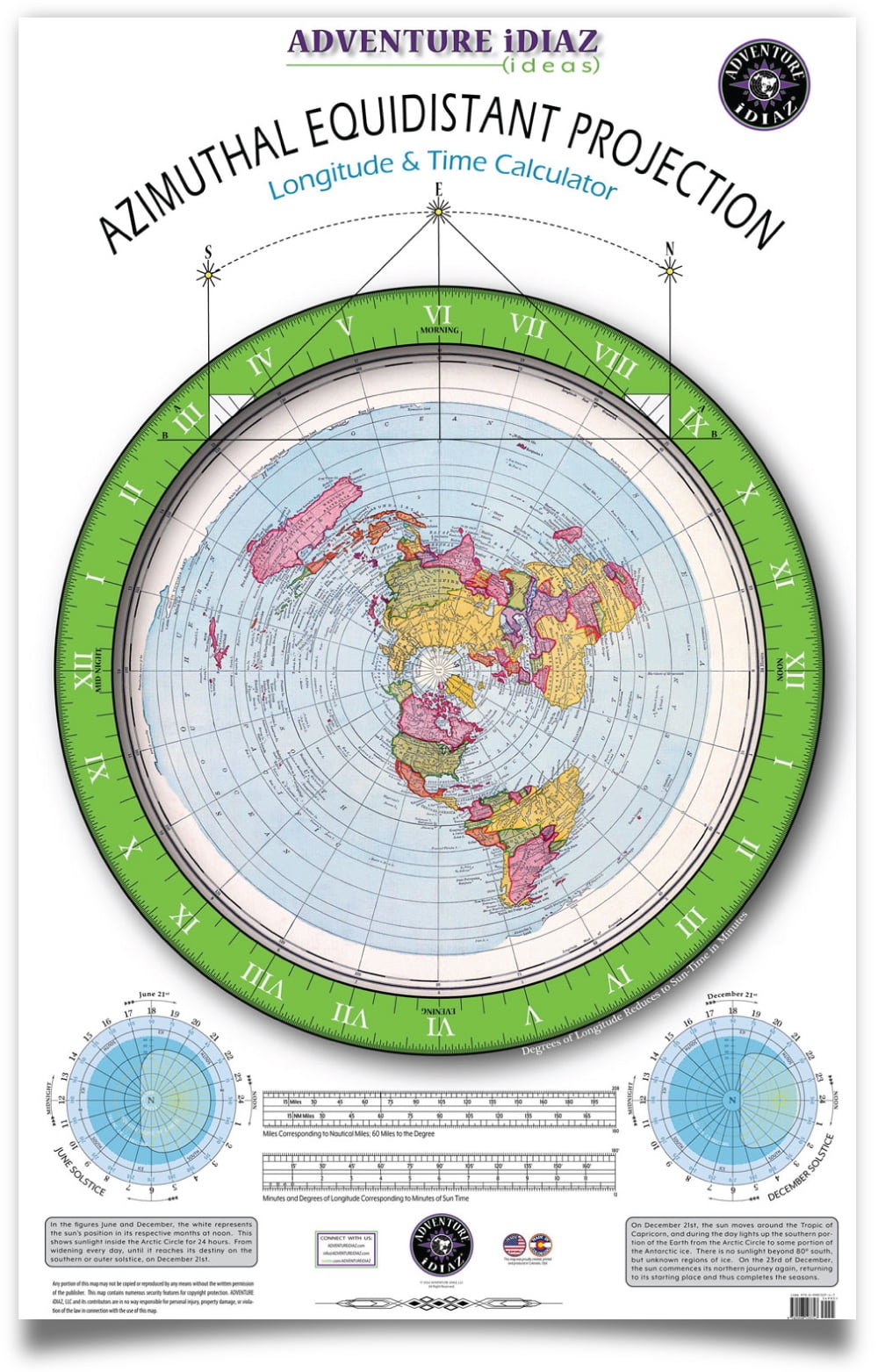 Flat Earth Map 36 quot x58 quot LARGE - Flat Earth Map 36 X58 LARGE Gleason S New Standard Map Of The World By ADVENTURE IDIAZ 9780998103754 663020d9 4507 4b15 Bcdb Cac1cbb5280d.ca62d2af226f7643d97ab2880c19c78e