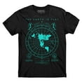 thumbnail image 1 of Flat Earth Map t-shirt, Earth is flat, Firmament, NASA lies, New World Order, 1 of 4