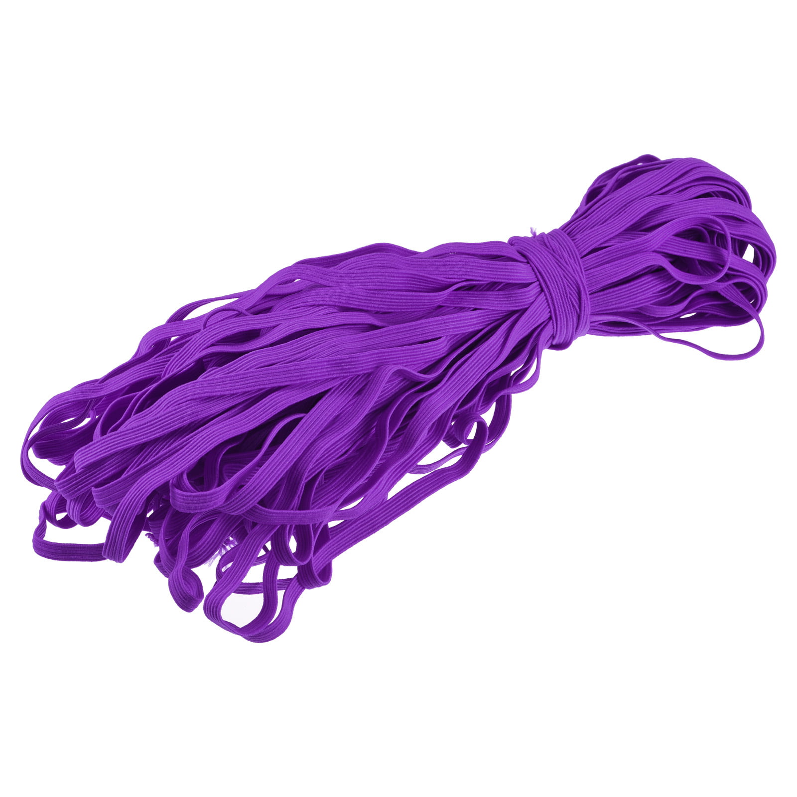 Elastic Bands for Sewing 1 20 Yard Purple Knit Elastic Spool High  Elasticity for Wigs, Waistband, Pants