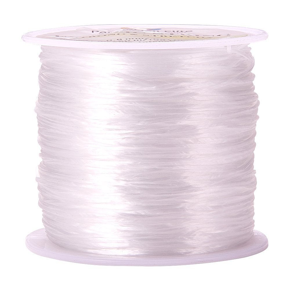 Flat Elastic Crystal String Elastic Beading Thread for Stretch Bracelet ...