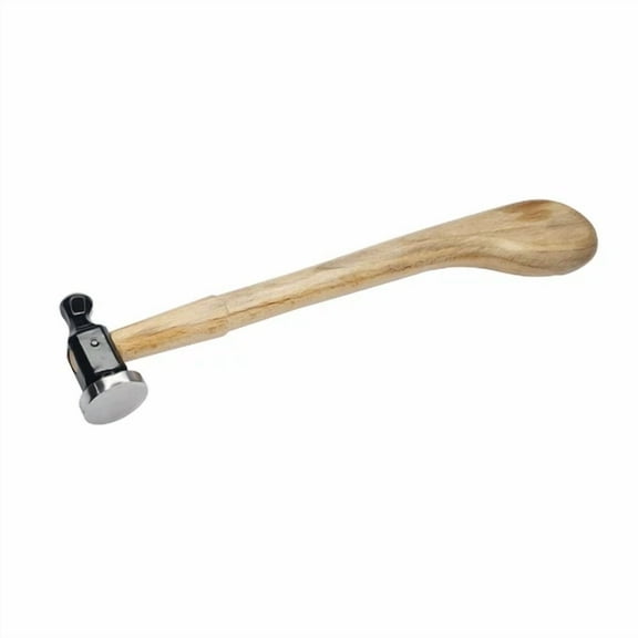 Flat Face German-Type Chasing Hammer Black - Jewelry Making Flattening Forming