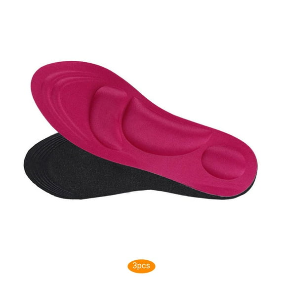Flat Feet Arch Soft Support Shoe Insole Pad Breathable Elastic Massage Sponge Shoe Inlay Women