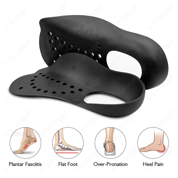 Flat Feet Correciton Insole For Flat Foot XO-shaped Legs Arch Support Plantar Fasciitis Shoe Orthopedic Insole Pads Unisex