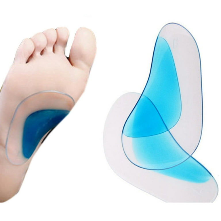 Flat Feet Correction Silicone Arch Support Cushion Insoles For