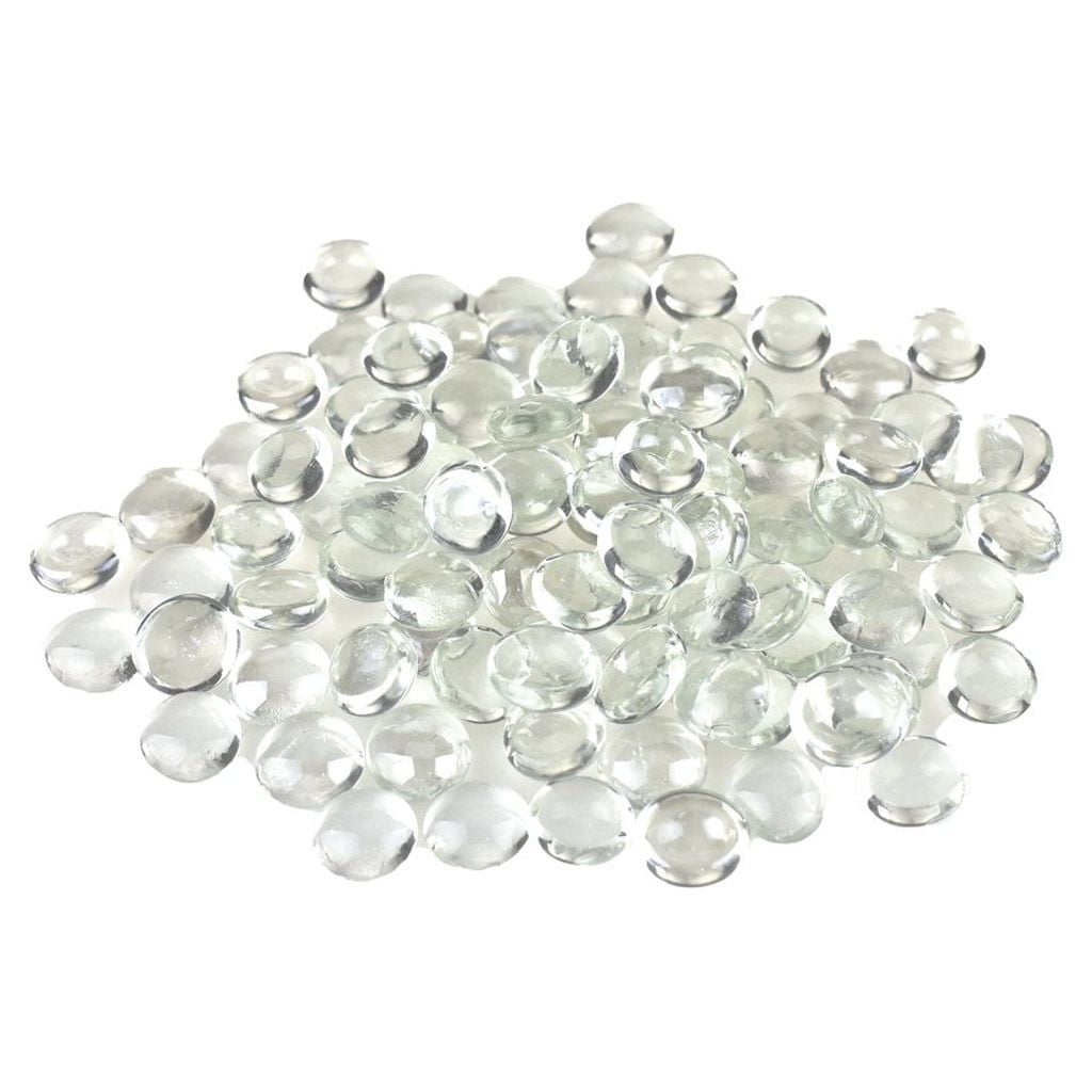 Transparent Aqua Flat Glass Marbles - 5 Lbs. – Koltose by Mash