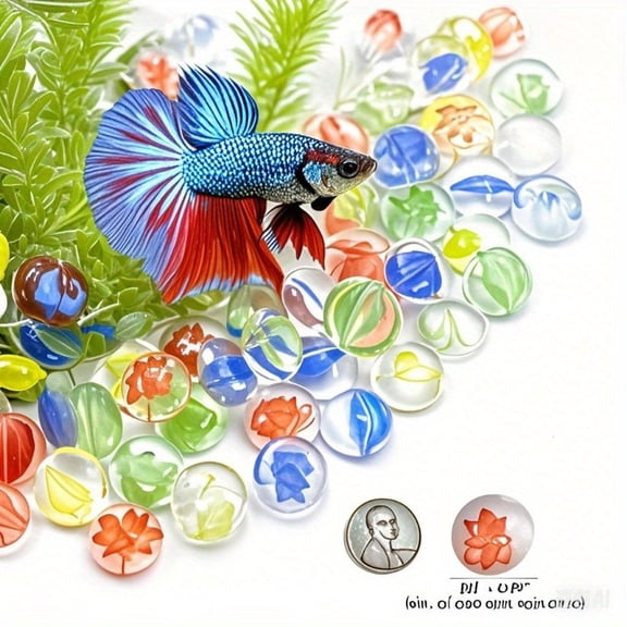 Flat Glass Marbles 4 LB Glass Beads Vase Filler Clear Glass Pebbles for Vases Crafts Home Decor Centerpieces Plants Aquarium Decorations