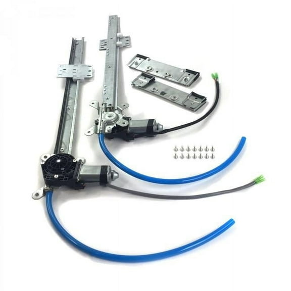 Flat Glass Power Window Conversion for 30 1930 Model A Coupe - Business, Standard & Deluxe Sport