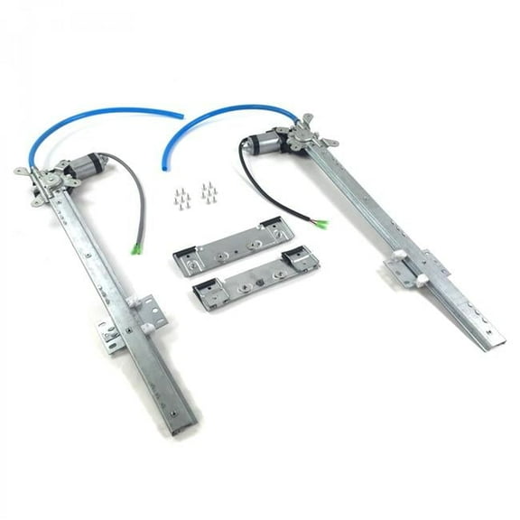 Flat Glass Power Window Conversion for 33 1933 Model 40 2-door Sedan - Tudor, Delivery & Panel Wood Woody