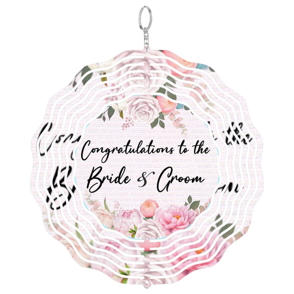 Flat Green Woman Celtic 3D Wind Spinner Kinetic Yard Art Stainless Steel Nature Guardian Round