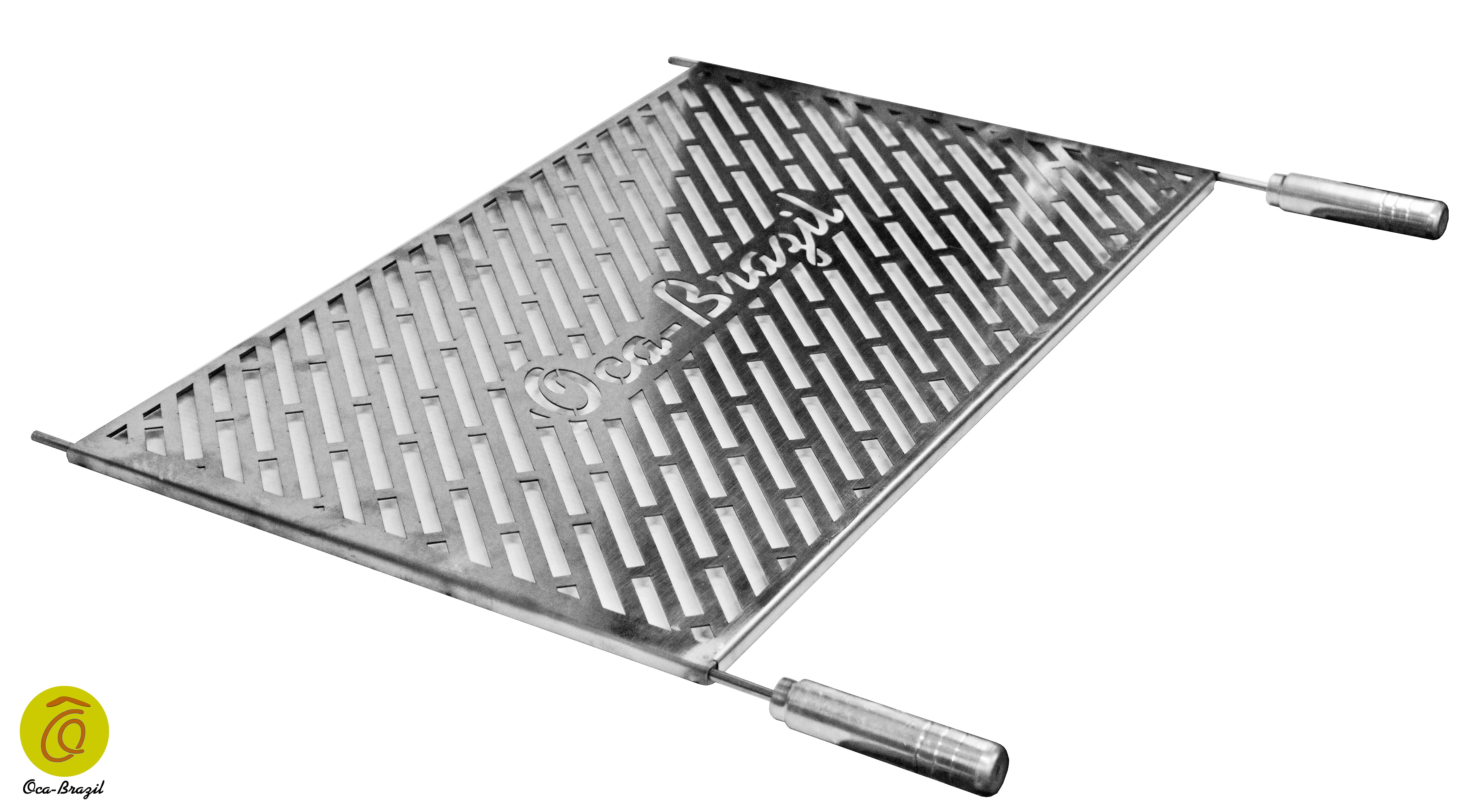 Flat Grill Oca-Brazil - Professional Grade - Stainless Steel