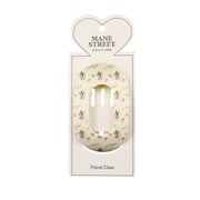 Mane Street Couture Vintage-Inspired Floral Hair Claw Clip for Women - Strong Grip and Comfortable